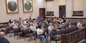 Lots of comments, no discussion: City council pushes camping ban forward