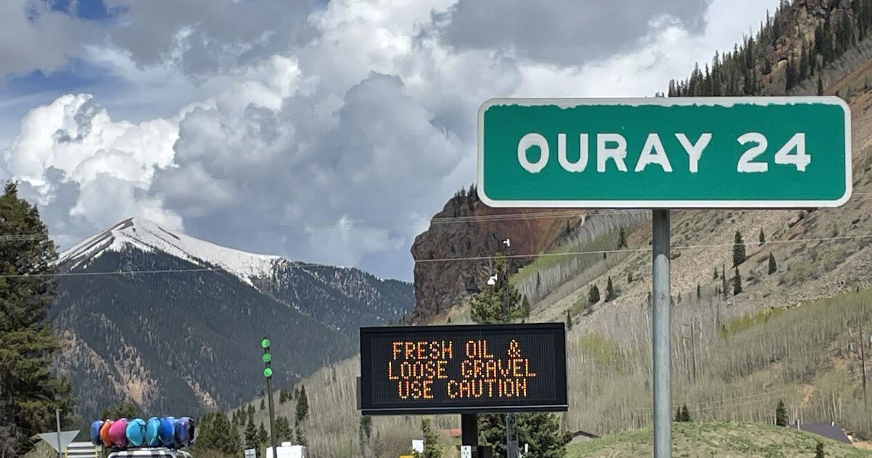 Chip-seal project starts on Red Mountain Pass - Vimarsana News