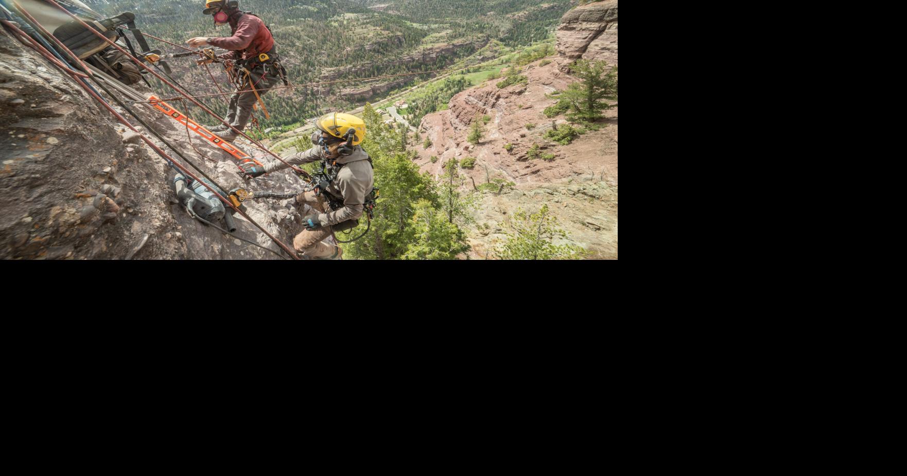The making of a via ferrata: How a Ouray guide service built one of ...