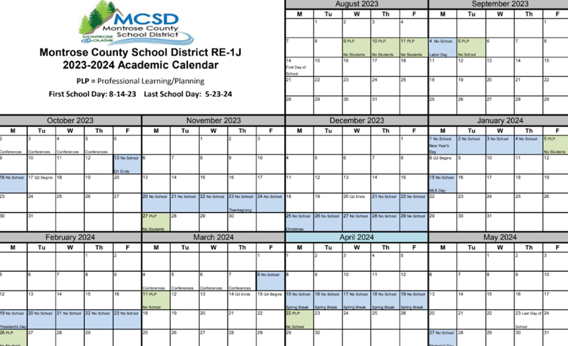 Earlyrelease days gone, other changes to MCSD school schedule Local