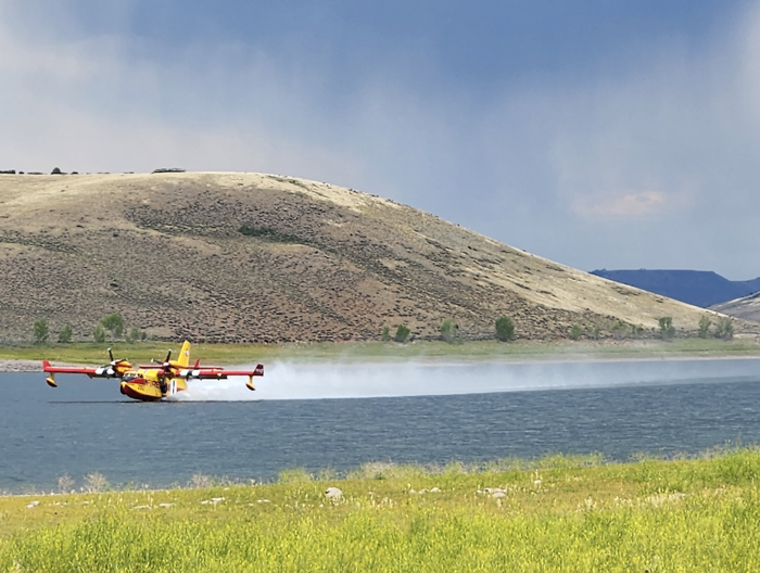 South Rim Fire gets additional resources; Community meeting scheduled for Tuesday evening