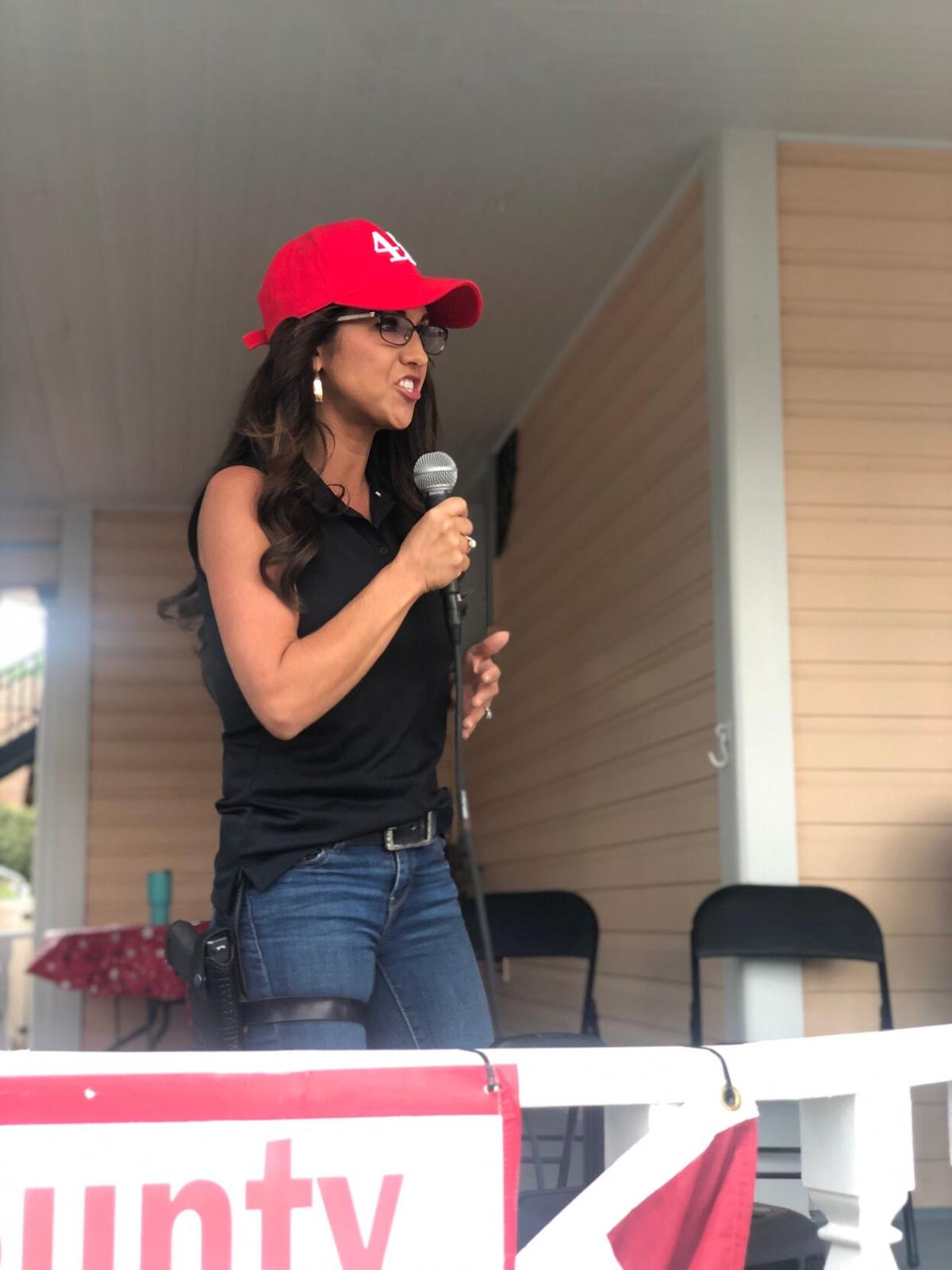 Lauren Boebert visits High Wire Ranch in Hotchkiss for GOP meet and ...