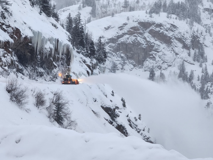 Red Mountain Pass remains closed through Thursday morning