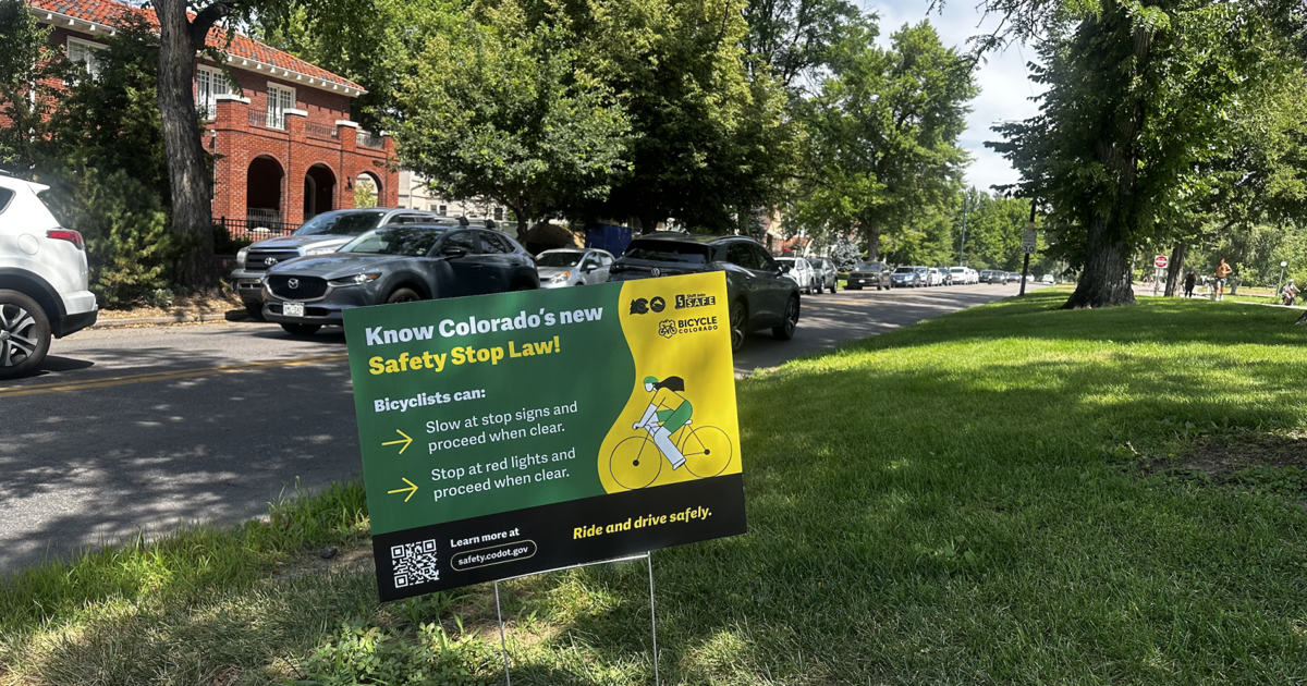 CDOT launches bicycle safety campaign with memorial signs | Local News ...