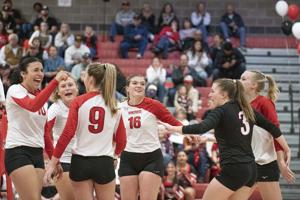 MHS volleyball battles it out at Denver Coliseum tourney after series of wins