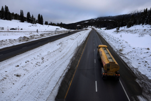 Colorado is gearing up to prohibit semitrailers from traveling in left lane on mountain sections of I-70