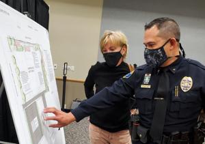 New police building takes shape as community sees designs