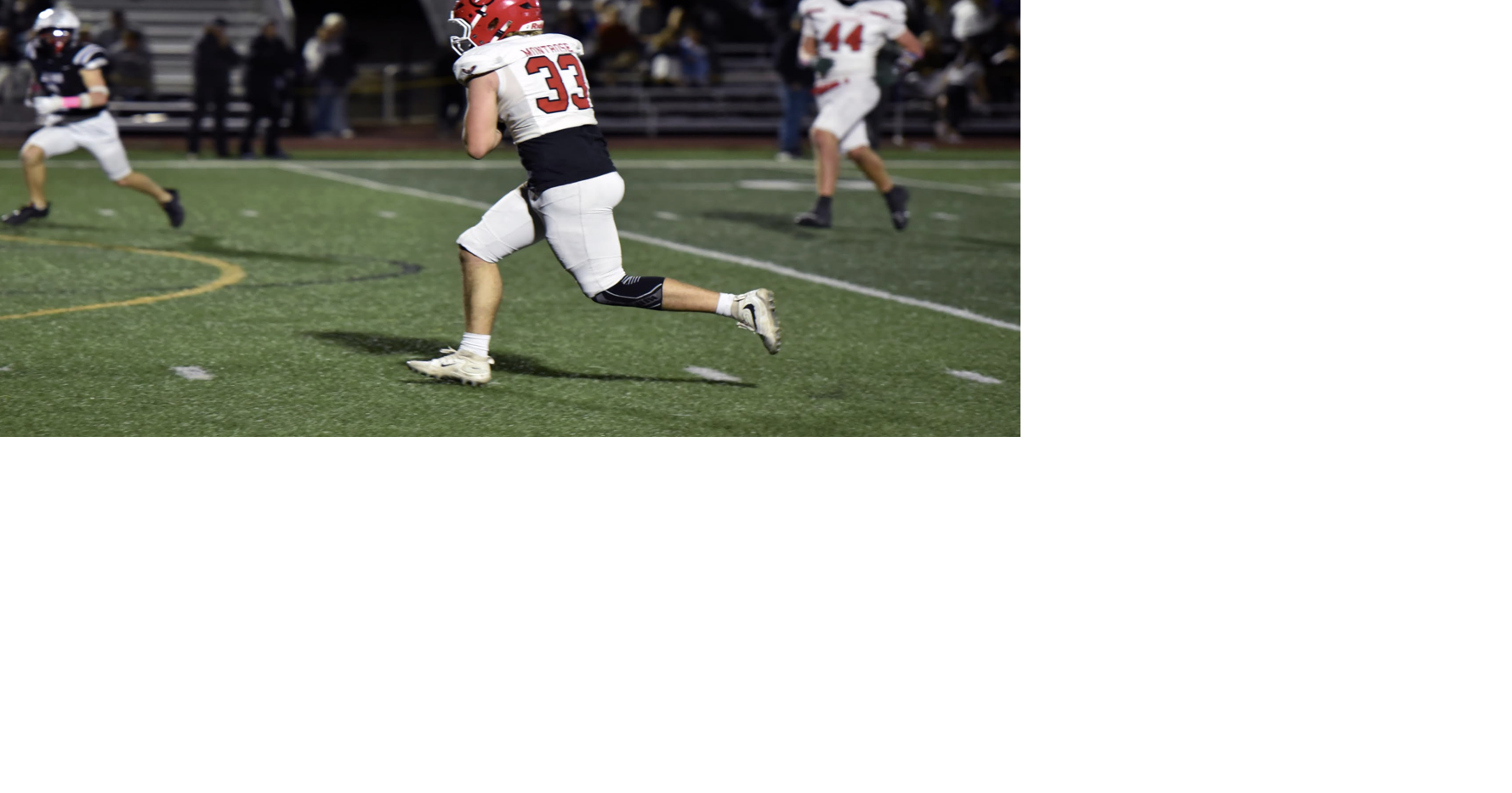 Red Hawks walk away with a 49-7 win over Lions; Montrose provided ...