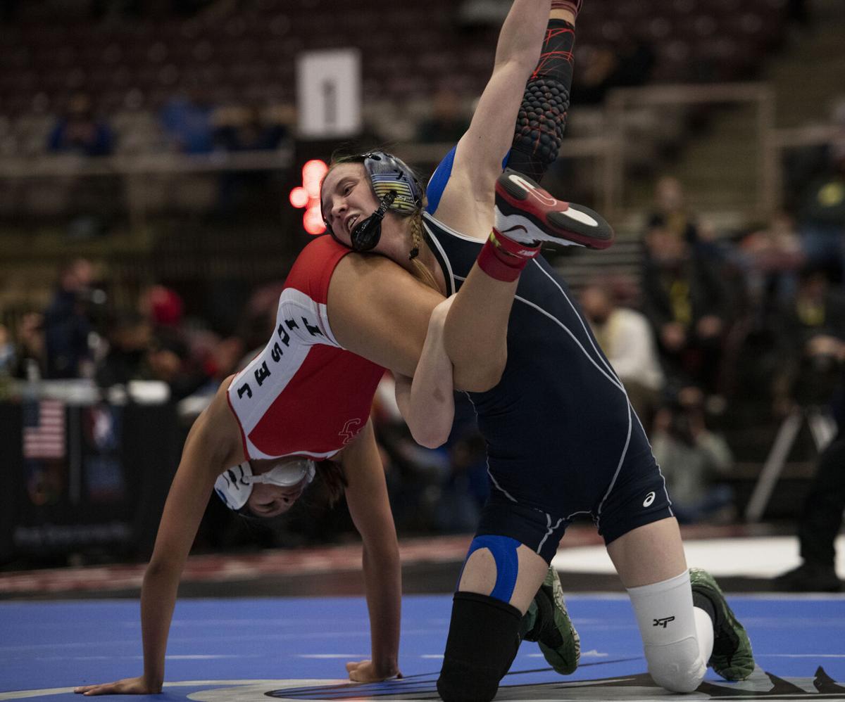 Unique Delta High School wrestler seeks her fourth state championship
