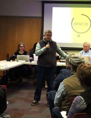 Library's LGBTQ content and club draws record crowd to board meeting