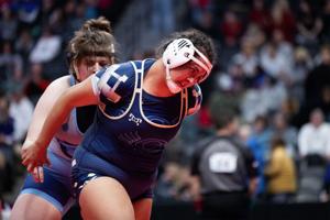 OHS' Lynessia Duran brings home the hardware for wrestling