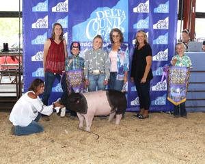 The pig that sold for $50,000: Gage Adam receives widespread community support at the Delta County Fair