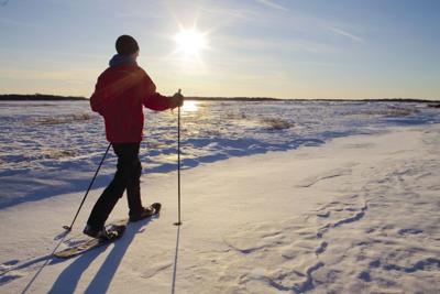 Snowshoeing