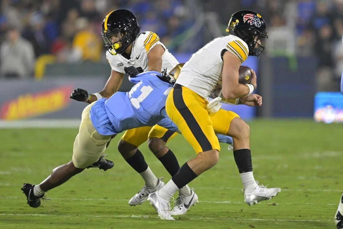 Iowa QB Brendan Sullivan (ankle) To Start Music City Bowl | National ...