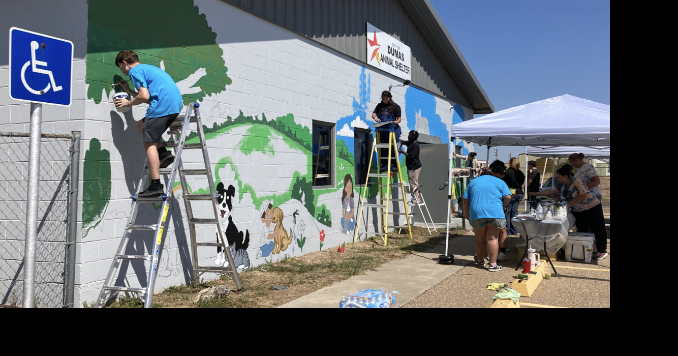 Dumas Animal Shelter: City’s newest work of art