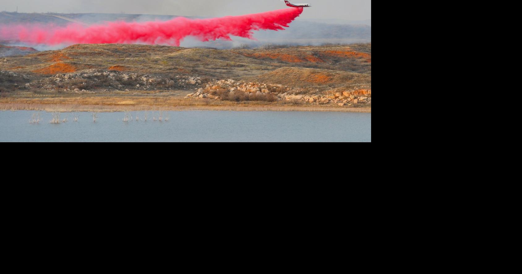 Firefighters from multiple agencies battle large wildfire near Lake ...