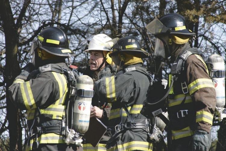 Scandia fire department drill