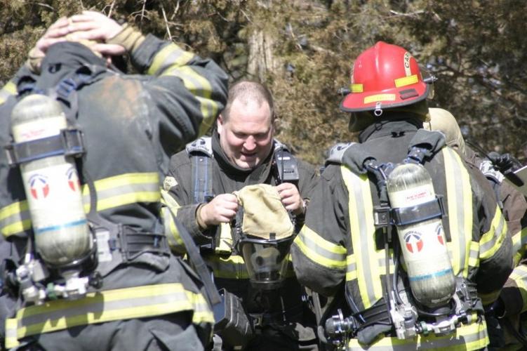 Scandia fire department drill