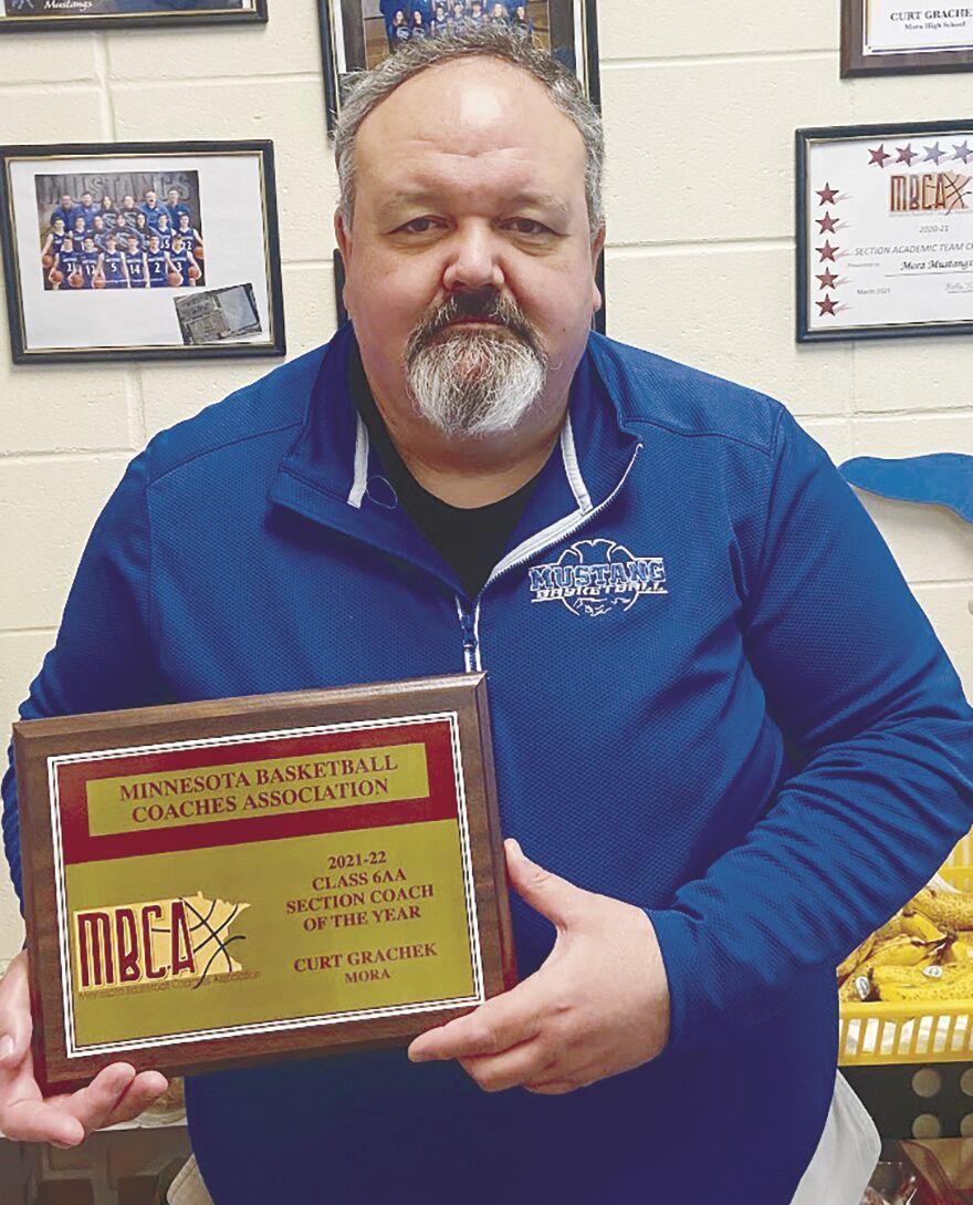 Mora’s Curt Grachek awarded Class 6AA Section Coach of the Year News