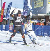 Skiers put best foot forward
