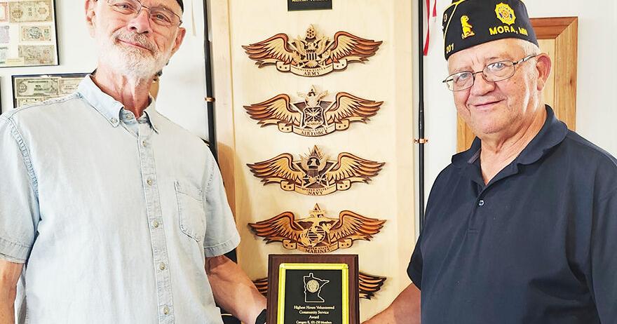 Mora Legionnaires honored for volunteerism