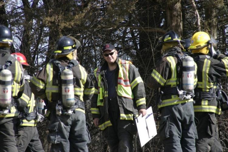 Scandia fire department drill
