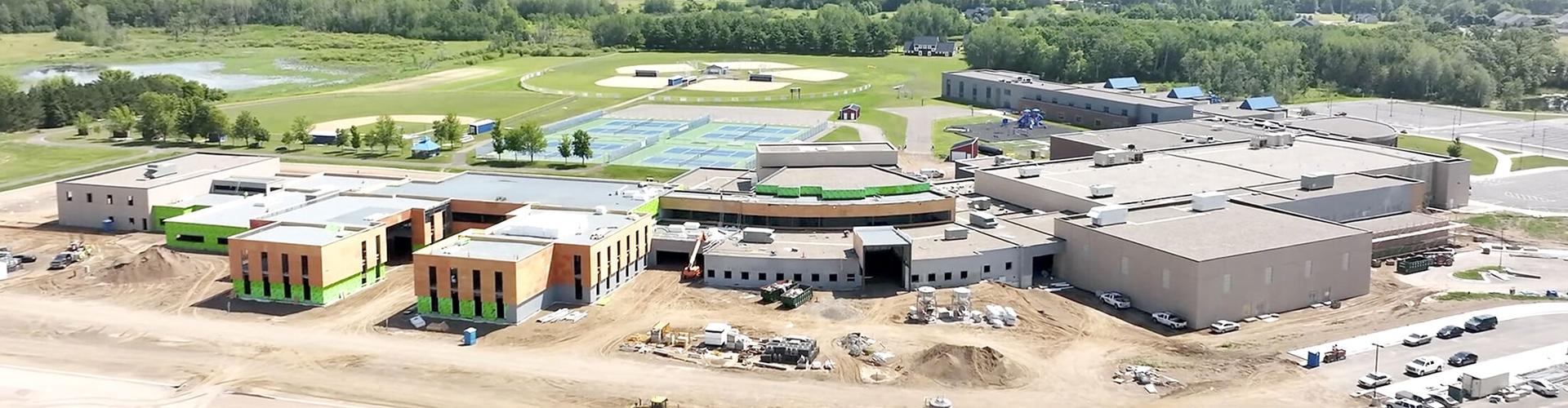 Construction on new Mora High School on schedule and on budget News