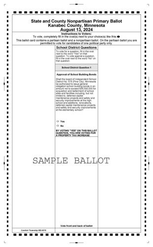 NOTICE OF PRIMARY ELECTION | Public Notices | moraminn.com