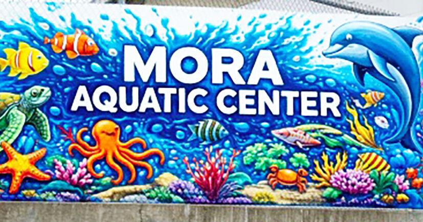 Mora City Council grappling with mural at Aquatic Center
