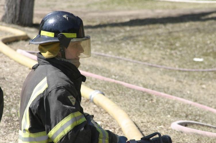 Scandia fire department drill