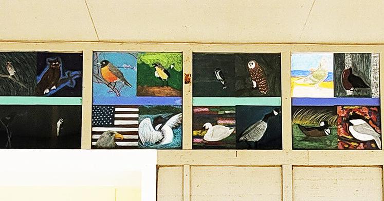 New student artwork part of Kanabec History Center’s displays
