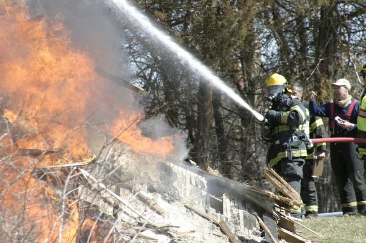 Scandia fire department drill