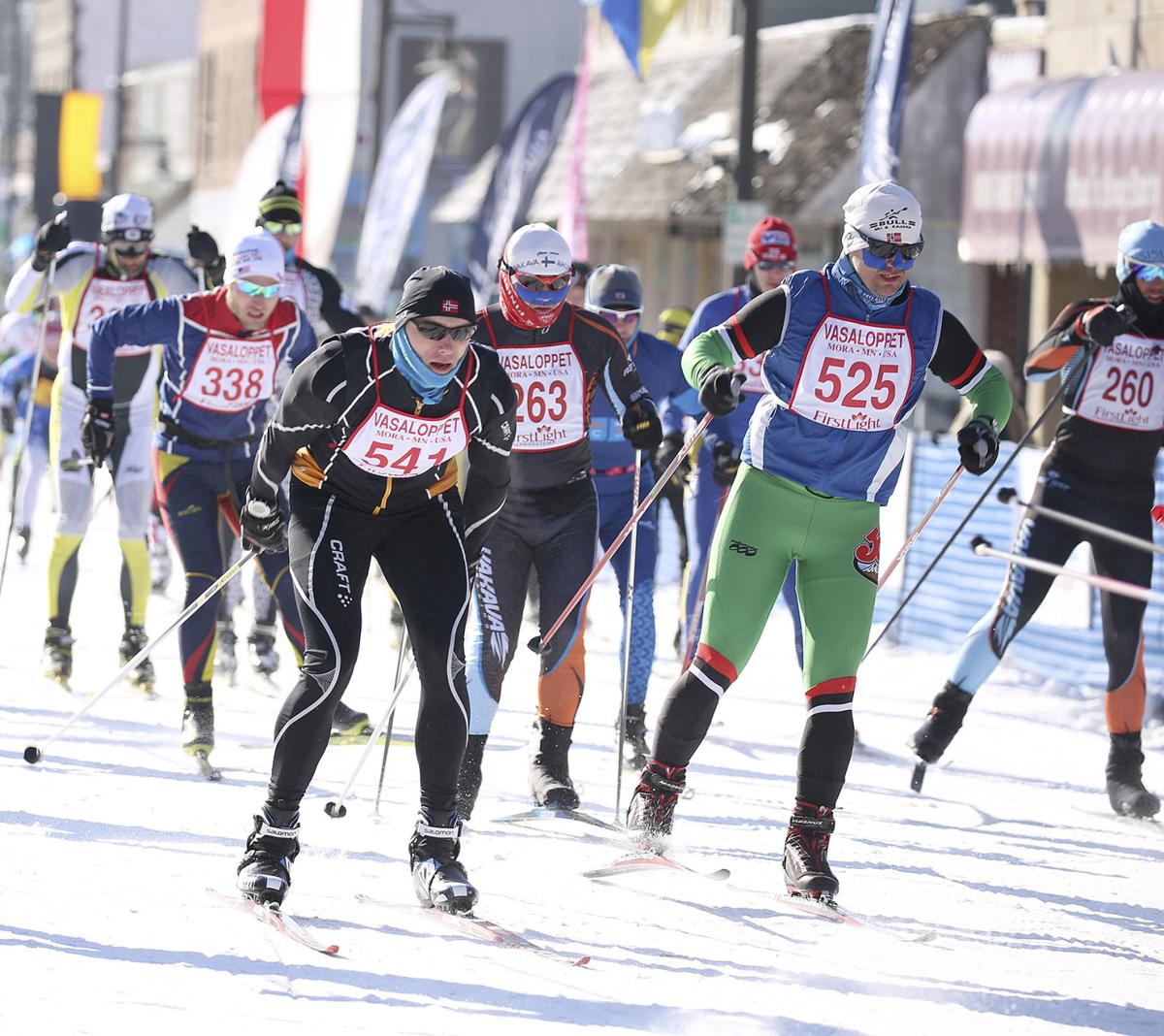 900 skiers fly over Vasaloppet race trails | News | moraminn.com