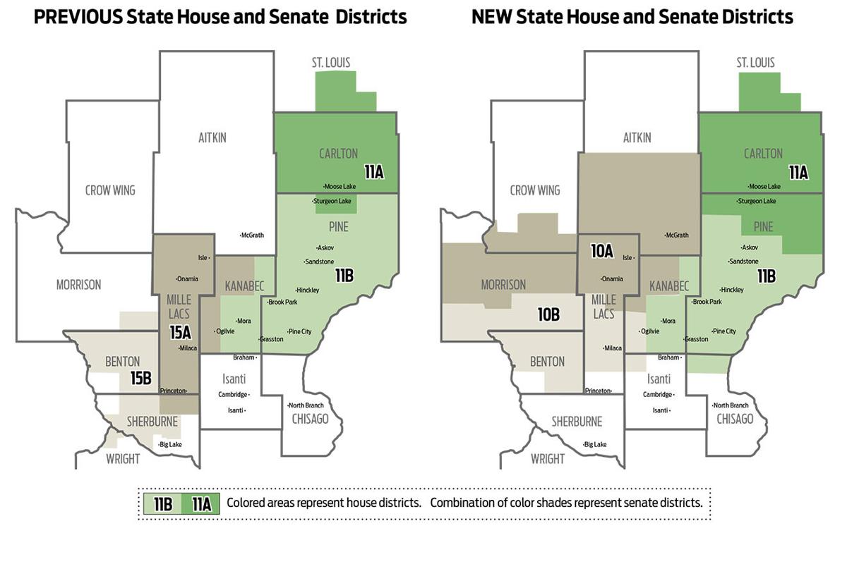 New House, Senate districts shake up Kanabec representation at the Capitol  | News | moraminn.com