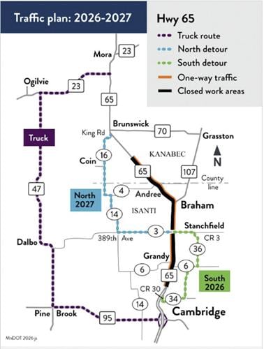 Highway 65 project begins July 2026 | News | moraminn.com
