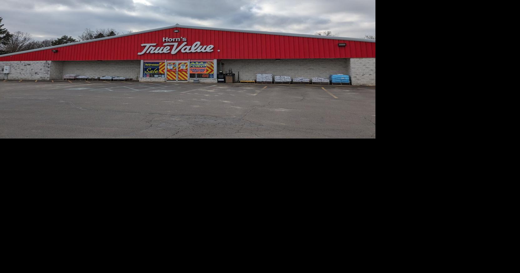 Horn's True Value to close News