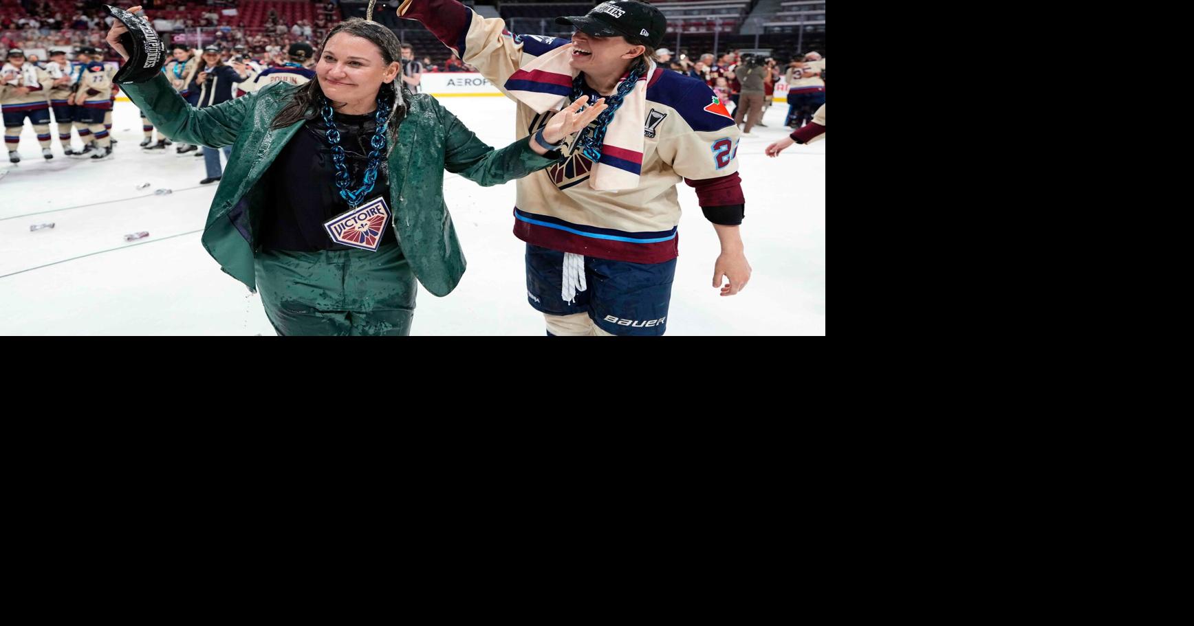Cheverie and MacLeod took the spotlight as PWHL featured first all-women-coached Walter Cup Final The Professional Women's Hockey League achieved another milestone in diversity during the Walter Cup Final By JOHN WAWROW - AP Hockey Writrer May 22, 2026 16 mins ago