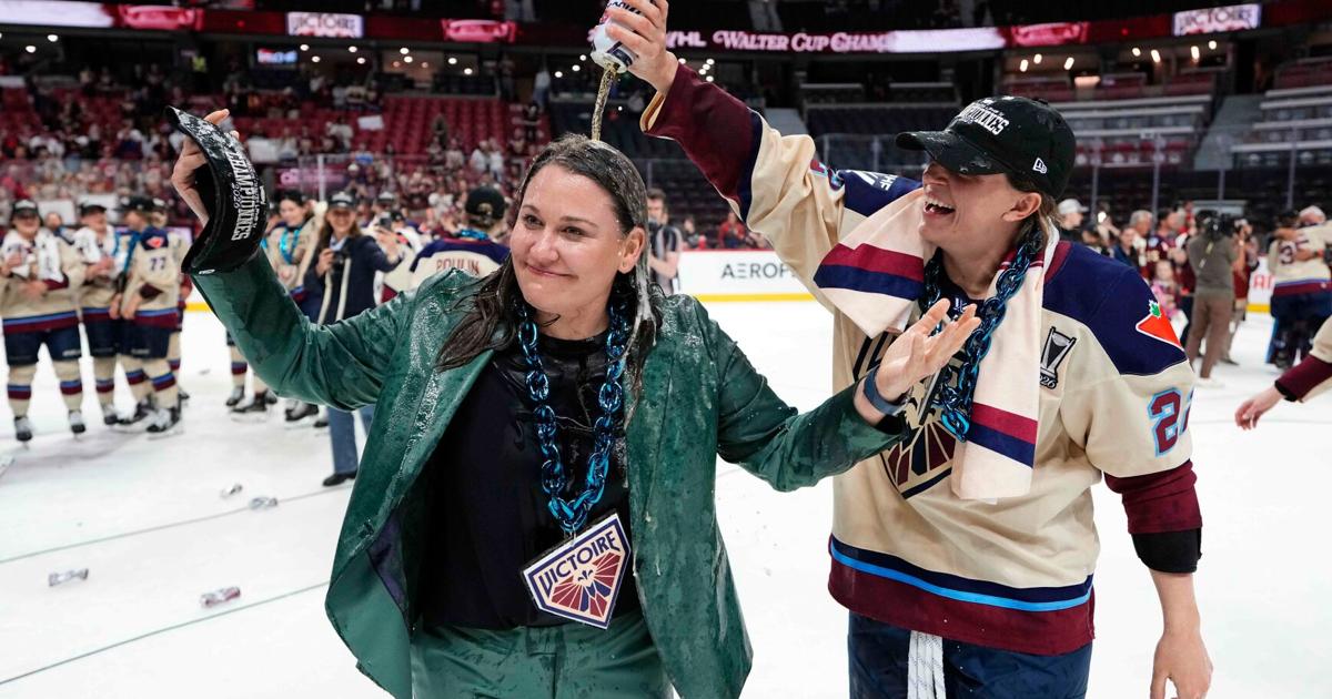Cheverie and MacLeod took the spotlight as PWHL featured first all-women-coached Walter Cup Final The Professional Women's Hockey League achieved another milestone in diversity during the Walter Cup Final By JOHN WAWROW - AP Hockey Writrer May 22, 2026 16 mins ago