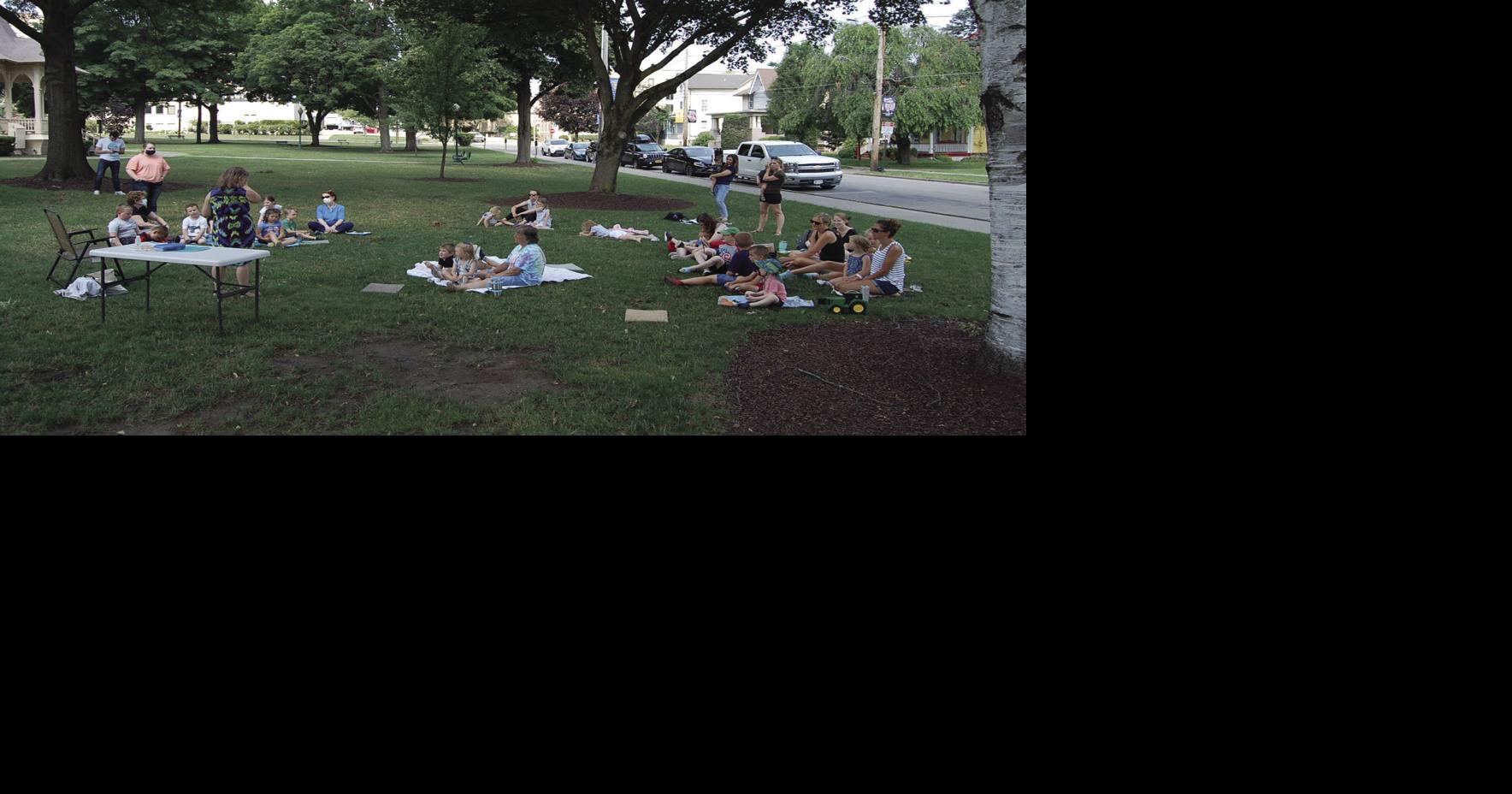 Sayre library takes story time outside News