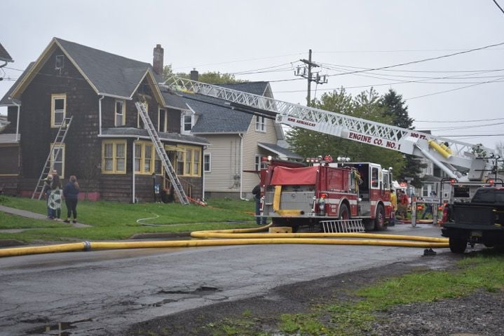 Structure Fire in Sayre Borough