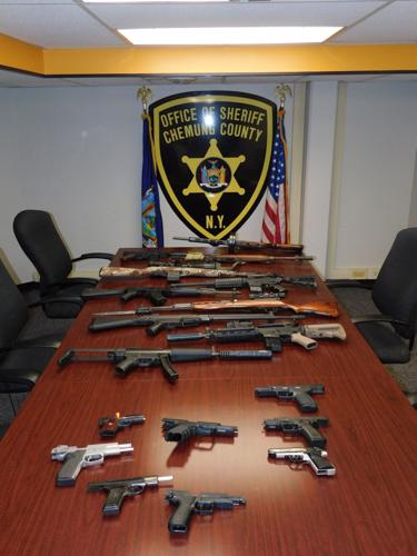 Big Flats man arrested after cache of weapons found in storage | News ...