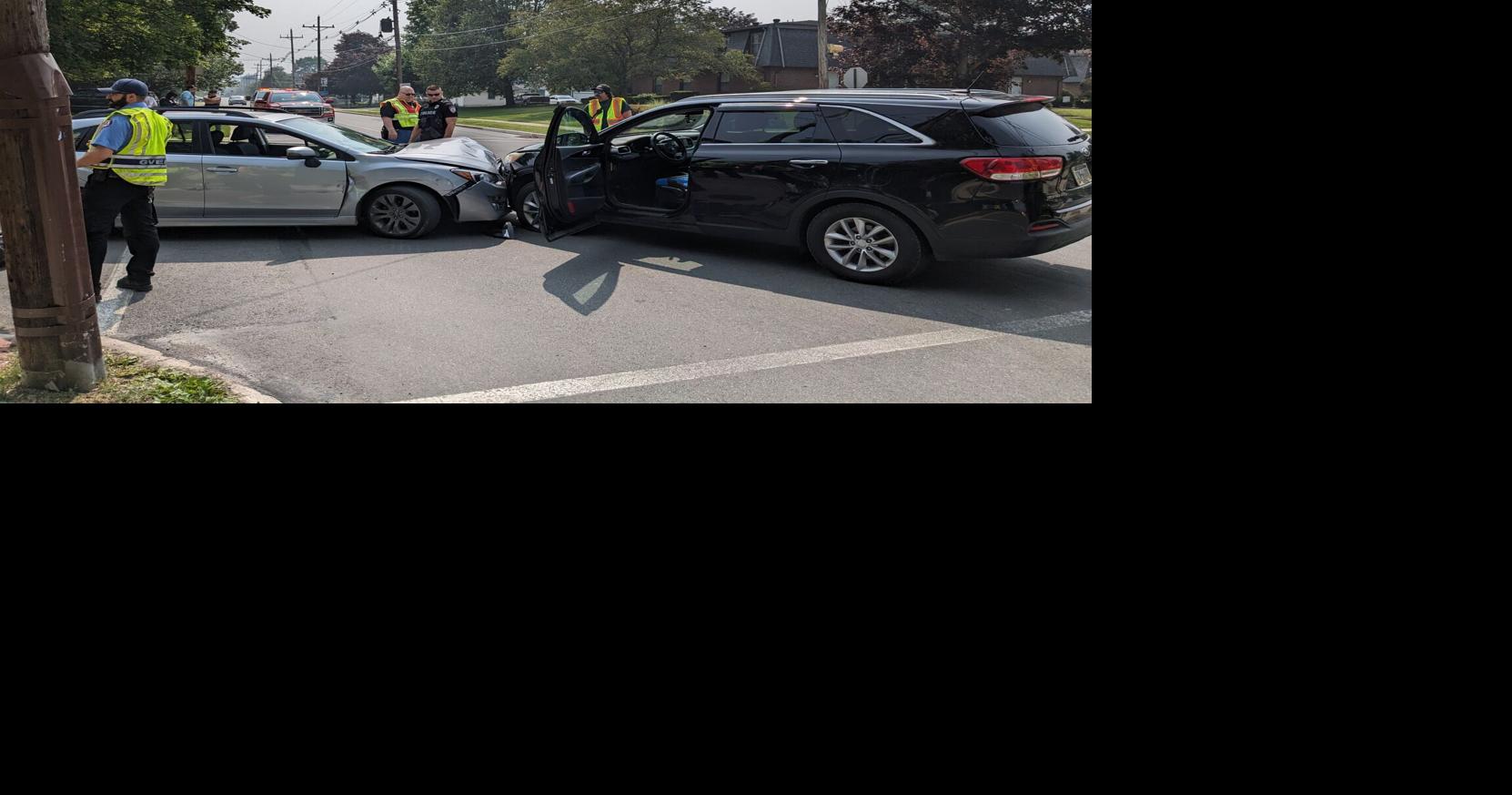Twocar crash in Sayre News