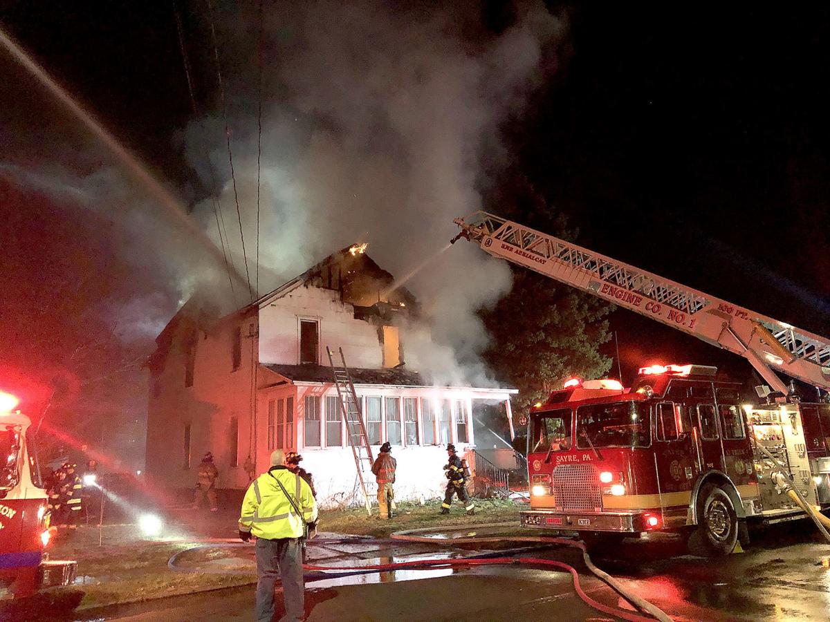Fire destroys Sayre home News