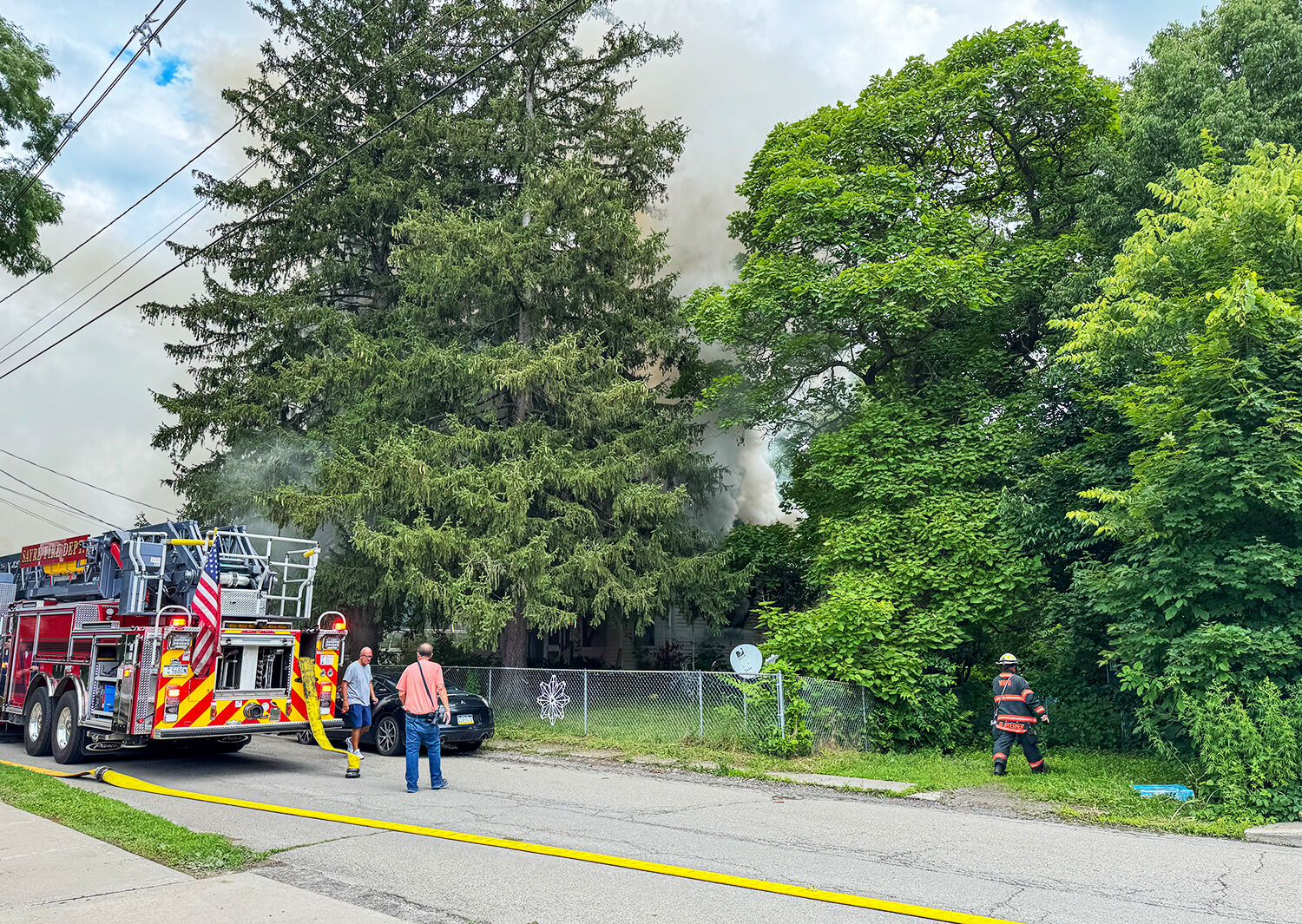 Fire chief Sayre dryer blaze caused by lint buildup News morning