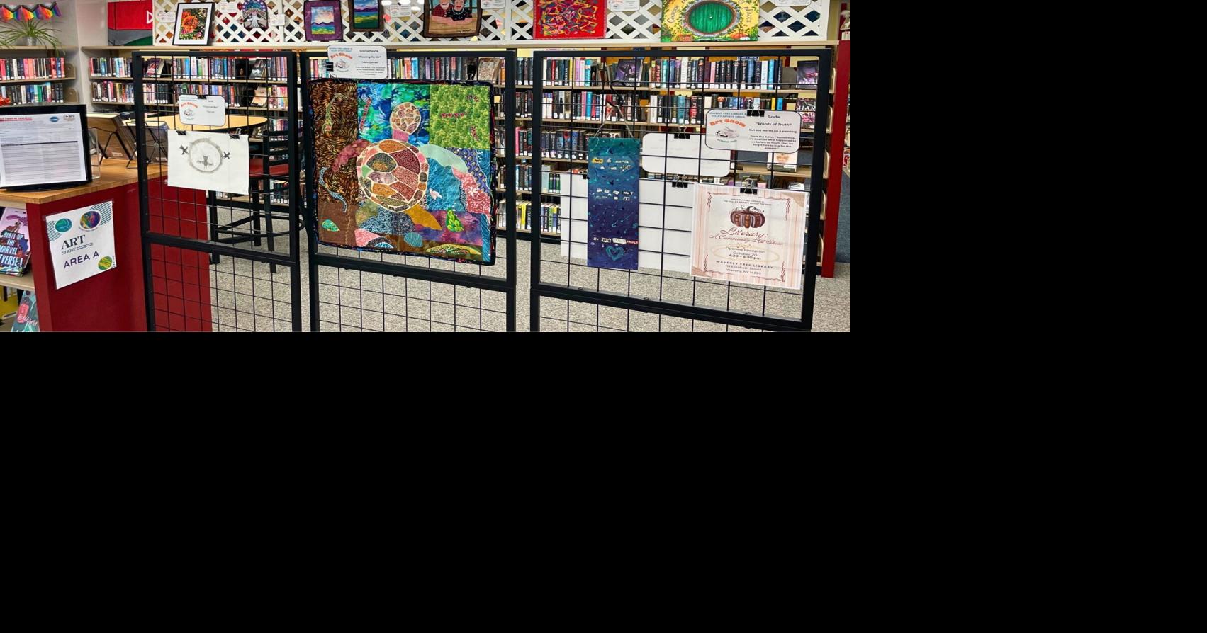 Literature-themed art show on display at Waverly Free Library | News ...