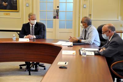 Rep. Keller meets with Guthrie leadership