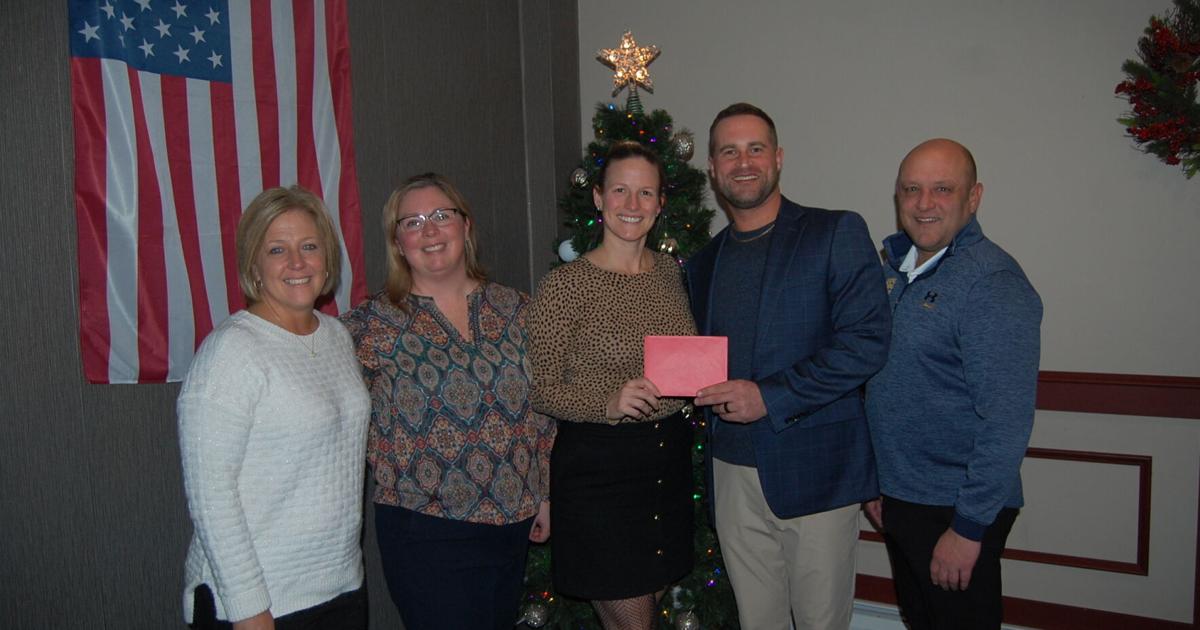 Sayre UNICO donates to Waverly Central School District News morning