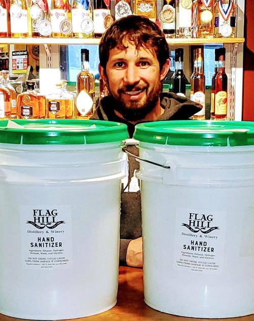 Athens grad producing hand sanitizer for first responders at NH distillery
