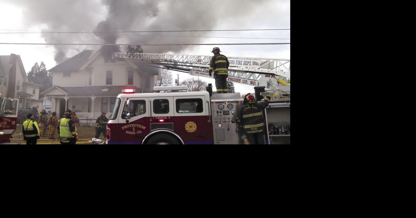 Sayre Fire destroys South Elmer Avenue home News