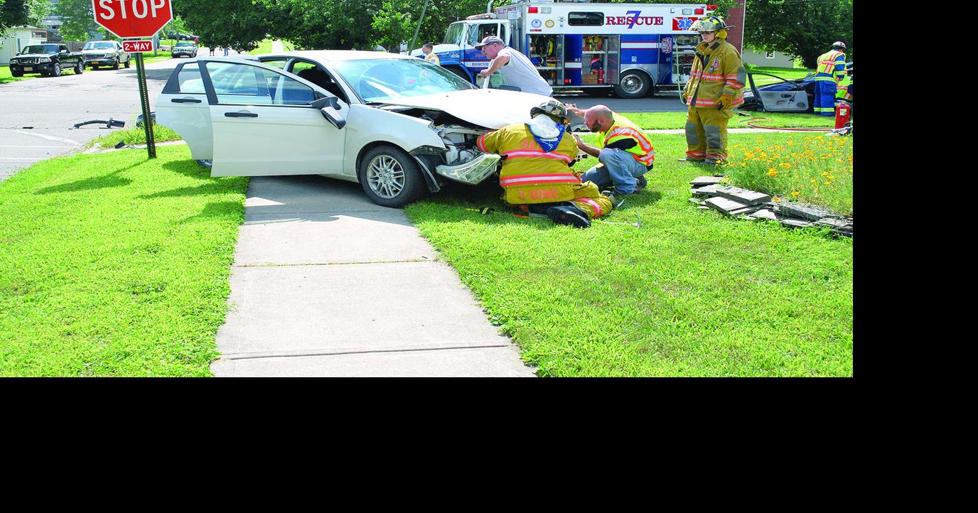 Two car collision sends one to hospital | News | morning-times.com
